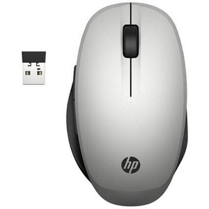 Hp, Dual Mode Mouse 300, Maus, HP Dual Mode Wireless Bluetooth Maus Silber Mäuse ? Presenter