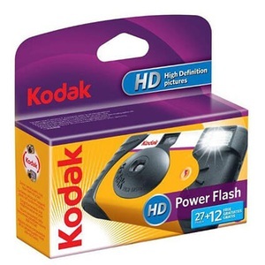 Kodak, Kodak Power Flash 27+12 - Einwegkamera (Schwarz, gelb), KODAK POWER FLASH 27+12 - Einwegkamera Schwarz, gelb