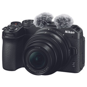 Nikon, NIKON Z 30 Vlogger-Kit - Systemkamera Schwarz, NIKON Z 30 Vlogger-Kit - Systemkamera Schwarz