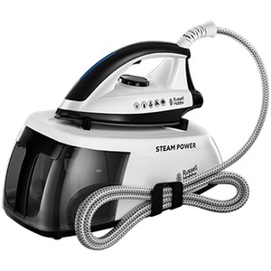 RUSSELL HOBBS, Russell Hobbs 24420-56 - Dampfbügelstation (Schwarz/Weiss), Russell Hobbs Bügelstation 24420-56