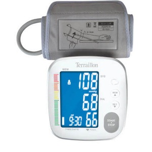 TERRAILLON, Terraillon Arm-Blutdruckmessgerät, für 2 Benutzer, Terraillon Tensio Bras Armblutdruckgerät