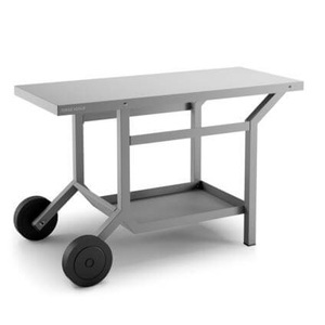 Nouvel, Nouvel 402652 Roll Table F / Plancha - Rollwagen (Silber), Forge Adour 402652 Roll Tisch für Plancha