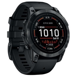 Garmin, GARMIN epix Pro (Gen2) 47 mm - GPS-Smartwatch (125 - 208 mm, Silikon, Schwarz/Schiefergrau), GARMIN epix Pro (Gen2) 47 mm - GPS-Smartwatch (125 208 mm, Silikon, Schwarz/Schiefergrau)