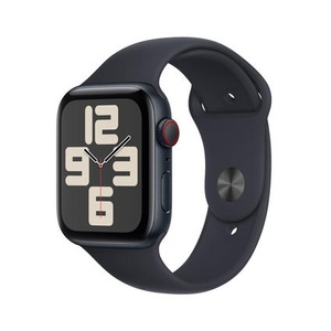 Apple, APPLE Watch SE (GPS + Cellular) 44 mm - Smartwatch (S/M 140-190 mm, Fluorelastomer, Mitternacht/Mitternacht), APPLE Watch SE (GPS + Cellular) 44 mm - Smartwatch (S/M 140-190 mm, Fluorelastomer, Mitternacht/Mitternacht)