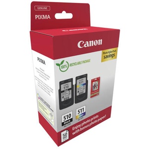 Canon, Canon Pgcl510/1 Photo Value Pack Tintenpatrone, Tinte Photo Value Pack PG-510/CL-511