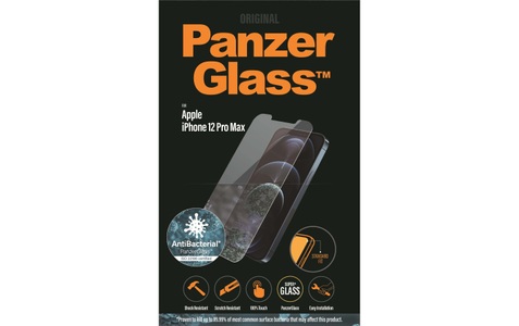 PanzerGlass, Privacy, Schutzfolie, Panzerglass Displayschutz Standard Fit AB iPhone 12 Pro Max