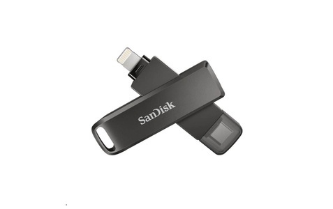 SanDisk, SanDisk iXpand Luxe - USB-C / Lightning Stick - 128GB, SANDISK iXpand Luxe - USB Stick (128 GB, Schwarz)