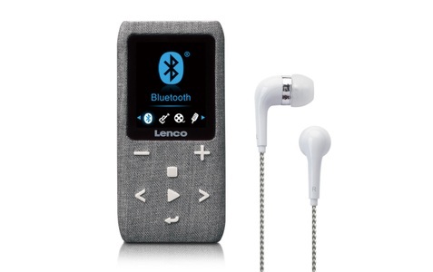 Lenco, Lenco Xemio 861 - MP3-Player 8GB - Grau, Lenco Xemio 861 grey - MP3 Player, 8 GB, 3.5mm Klinke, Micro USB, Bluetooth, SD Karte MP3/MP4 Player