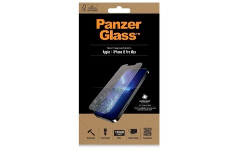 PanzerGlass, PanzerGlass - iPhone 13 Pro Max Antibakterielle Panzer Glas Display Schutzfolie Case Friendly 0.3mm (2743), Panzerglass Displayschutz Standard Fit AB iPhone 13 Pro Max