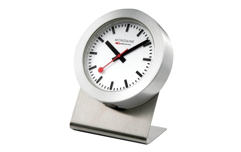 Mondaine, Mondaine Clocks Uhren Unisex, Official Swiss Railways Magnet Clock Damen ONE SIZE