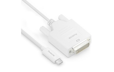 PureLink, PureLink Kabel IS2210-020 USB Type-C - DVI-D, 2 m, Weiss