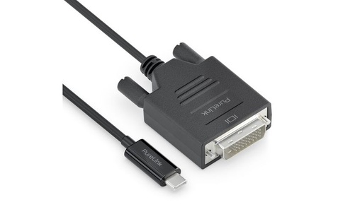 PureLink, PureLink Kabel IS2211-020 USB Type-C - DVI-D, 2 m, Schwarz