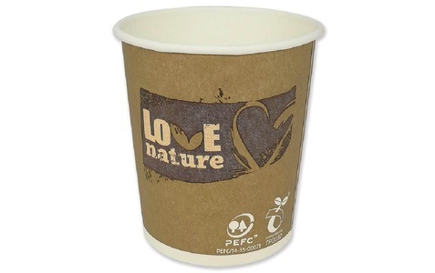 Neutral, NEUTRAL Kaffeebecher 1dl 710 PLA, Love Nature 80 Stück, EJS Coffee-to-Go Becher 1dl 1141.5001 assortiert 80Stk.