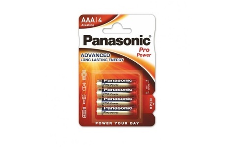 Panasonic, Pro Power Gold AAA LR03PPG/4BP, Batterie, Panasonic Batterien Pro Power AAA LR03 (4 Stk)