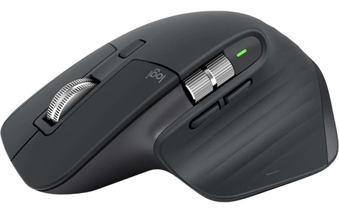 Logitech, MX Master 3s for Business Maus rechts RF Wireless + Bluetooth Laser 8000 DPI, Logitech Maus MX Master 3S Graphite for Business