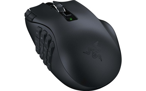 Razer, RAZER Naga V2 HyperSpeed - Gaming Mouse, Schwarz, RAZER Naga V2 HyperSpeed - Gaming Mouse, Kabellos, 30000 DPI, Schwarz