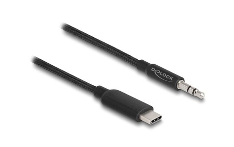 Delock, Delock Audio-Kabel USB-C-Stecker - 3.5 mm Klinke 1 m