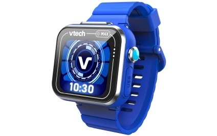VTech, KidiZoom Smart Watch MAX , Smartwatch, Vtech® Kinderkamera »KidiZoom Smart Watch MAX blau -DE-«