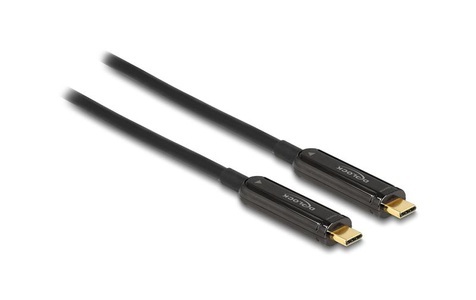 Delock, Delock Optisches Kabel 4K 60 Hz USB Type-C - USB Type-C, 5 m