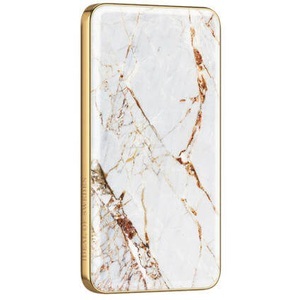 IDEALOFSWEDEN, iDeal of Sweden USB Power Bank 2.1A 5000mAh Ladegerät Slim Look Carrara Gold (IDFPB-46), 