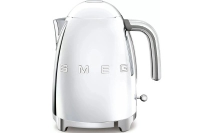 SMEG, SMEG 50's Retro Style Wasserkocher chrom, SMEG Wasserkocher 50's Style KLF03SSEU 1.7 l, Silber