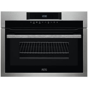 AEG, AEG BO4GEMKM Backofen Chrom, AEG BO4GEMKM Kompaktbackofen mit Mikrowelle Chrom