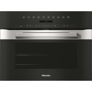 MIELE, Miele Einbaubackofen H 7244-60 BP Edelstahl/CleanSteel, Miele H 7244-60 BP Kompaktbackofen Edelstahl