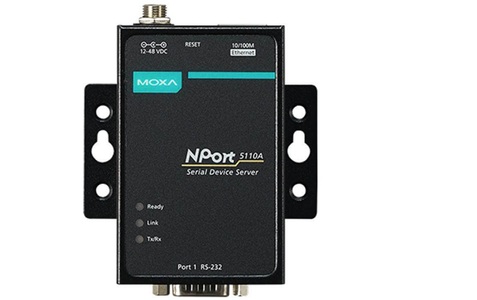 MOXA, Moxa NPort 5110A, Datenanschluss, Moxa Serieller Geräteserver NPort 5110A
