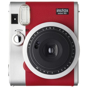 Fujifilm, Fujifilm - Instax Mini 90 Neo Red, Fujifilm Fotokamera Instax Mini 90 Neo classic Rot Sofortbildkamera