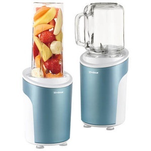 TRISA, Trisa Power Smoothie - Standmixer (Blau, weiss), 