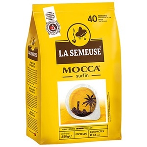 La Semeuse, La Semeuse Mocca Kaffee 40 Portionen, Semeuse Mocca 40 Pads 44 mm