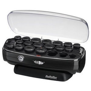 BaByliss Pro, BaByliss Paris - Lockenwickler-Set Ceramic RS035CHE, Babyliss Lockenwickler Ceramic RS035CHE Heiz-Lockenwickler ? Lockenstab ? Schwarz