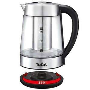 Tefal, Tefal - 2-in-1-Wasserkocher und Teezubereiter BJ750DCH - Tefal 2-in-1-Wasserkocher und Teezubereiter BJ750DCH, Tefal Kettle BJ750D Teekocher