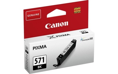 Canon, Canon Cli-571Bk schwarz Tintenpatrone, Canon Tintenpatrone, schwarz, CLI-571BK, (7ml)