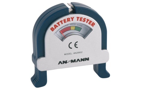 Ansmann, Ansmann Universal Batterietester Prüfgerät, Ansmann Batterietester im Taschenformat
