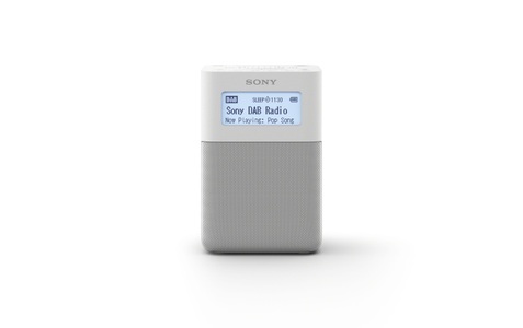 Sony Xdr-V20Dw - Uhrenradio (Dab+, FM, Weiss)