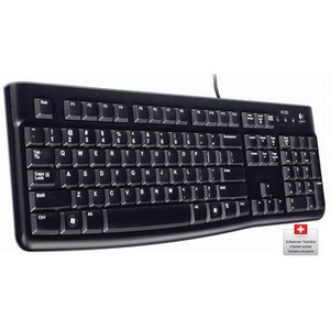 Logitech, Logitech Tastatur K120 - CH Layout, Logitech Tastatur K120 CH-Layout, kabelgebunden