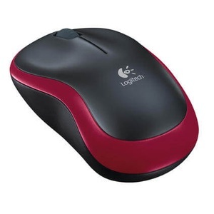 Logitech, Logitech Wireless Mouse M185 RED - Maus, Logitech M185 Wireless Maus