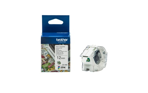 Brother, Brother Cz-1002 Farb-Endlosetikettenrolle 12mm/5m Vc-500W Etiketten, Brother Colour Paper Tape, 12mm/5m, CZ-1002