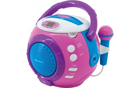 SOUNDMASTER, Soundmaster Kcd1600Pi - Radiorecorder (, Pink), soundmaster MP3 Player KCD1600 Blau Pink