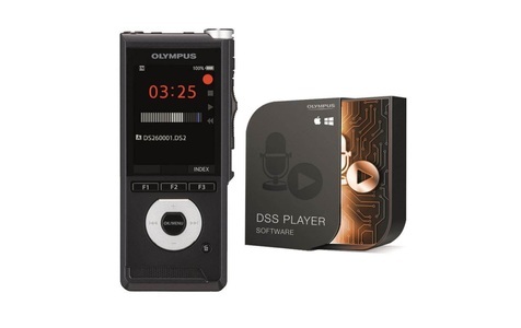 Olympus, Olympus Ds-2600 - Diktiergerät (Schwarz ), Olympus DS-2600 Digitales Diktiergerät Aufzeichnungsdauer (max.) 56 h Schwarz inkl. 2 GB SD-Karte, inkl. Tasche