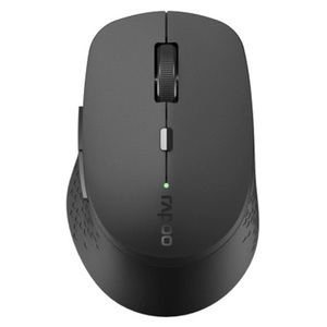 Rapoo, Rapoo M300 Silent Maus, Rapoo M300 Silent - Maus - optisch - 7 Tasten - kabellos - 2.4 GHz, Bluetooth 4.0, Bluetooth 3.0 - kabelloser Empfänger