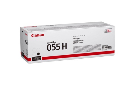 Canon, Canon Toner 055 H Black, Druckleistung, CANON CANON T09 BK Tonerkassette schwarz passend für: i-SENSYS X C 1100 Series;i-SENSYS X C 1127 i;i-SENSYS X C 1127 iF;i-SENSYS X C 1127 P;i-SENSYS X C 1127 Series
