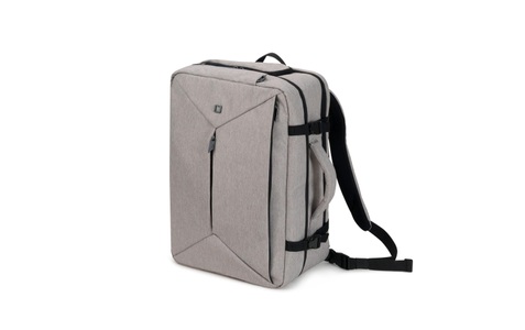 DICOTA, DICOTA Notebooktasche Dual Plus EDGE, Dicota Notebook Rucksack Backpack Dual Plus EDGE 13-15.6 light grey Passend für maximal: 39,6 cm (15,6) Lichtgrau
