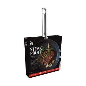 Wmf, WMF Bratpfanne Steak Profi 24 cm, WMF Bratpfanne »Steak Profi 24 cm, Schwarz«