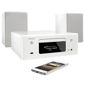 Denon, Denon Micro-HiFi Anlage CEOL N10, Denon Micro HiFi Anlage CEOL N10 Weiss Hi Fi Anlagen