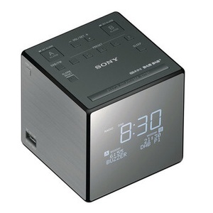 Sony, Sony Xdr-C1Dbp - Uhrenradio (Dab+, FM, Schwarz/Silber), Sony Xdr-C1Dbp Radiowecker (Silber)