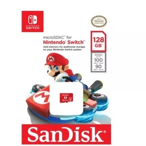 SanDisk, SanDisk Extreme Nintendo Switch™ microSDXC-Karte 128 GB UHS-I, UHS-Class 3 Geeignet für Nintendo Switch™, Nintendo Switch 128 GB microSDXC, Speicherkarte