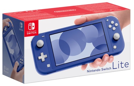 Nintendo, Nintendo Switch Lite Blau Konsole, NINTENDO Switch Lite Spielekonsole, Blau
