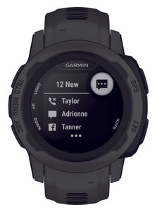 Garmin, GARMIN Instinct 2S - GPS-Smartwatch (112-180 mm, Silikon, Grau), 